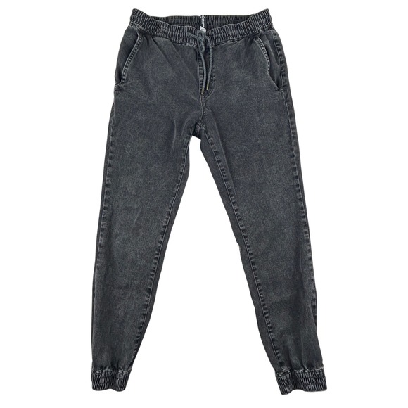 Volcom Frickin Slim Jogger Pants Mens Small Black 98% Cotton Stretch A12117C3 - Picture 2 of 14